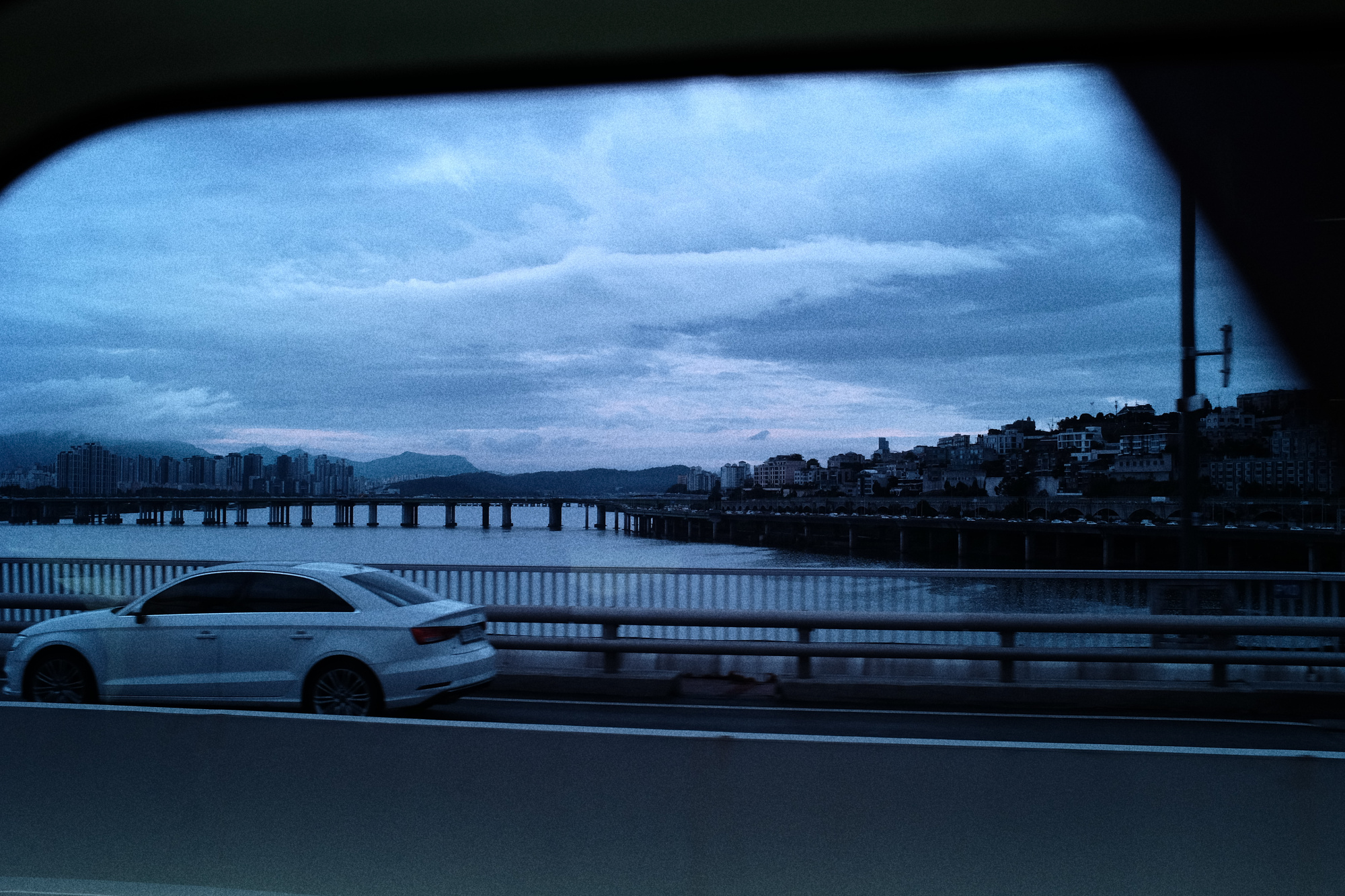 A view from a train, Korea
